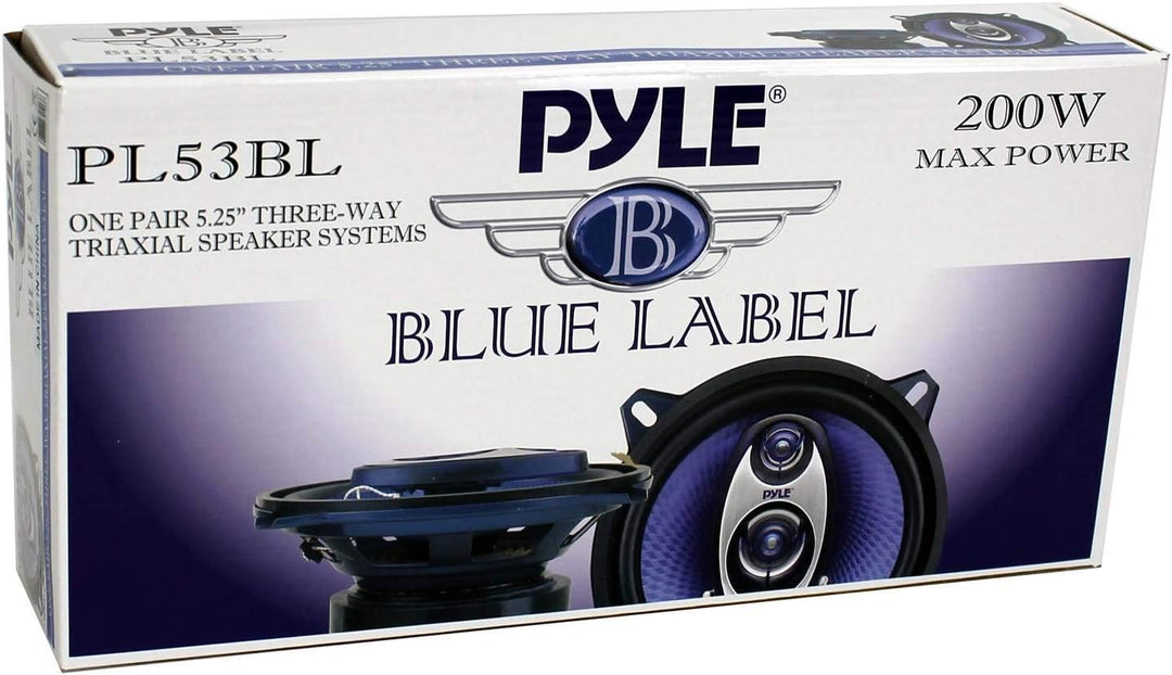 Pyle Lautsprecher (13,33 cm (5,25 Zoll), 200 Watt, 3-Wege)