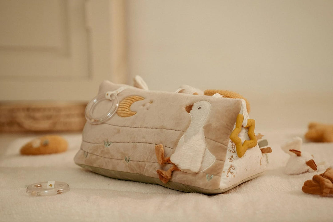 Little Dutch 8423 Stoff Activity Fühldreieck - Newborn Naturals