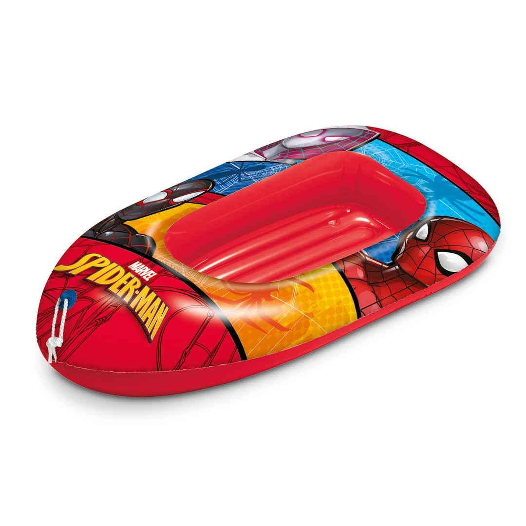 Mondo Toys - SPIDERMAN Boat INFLATED BASE- aufblasbares Schlauchboot / Schlauchboot für Kinder - Grö