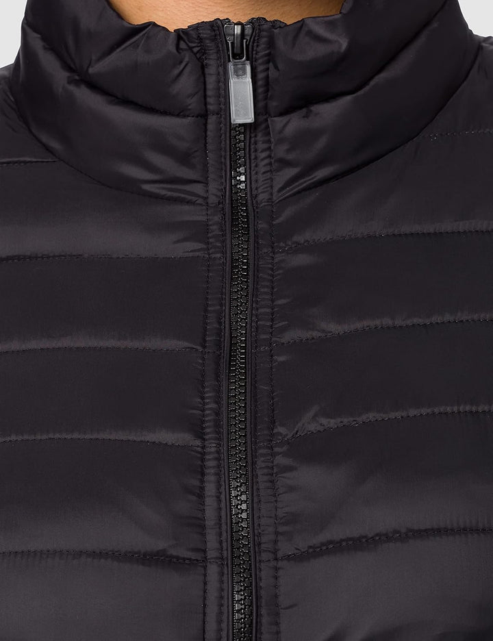 ONLY Carmakoma Damen Cartahoe Quilted Jacket OTW Steppjacke S Schwarz, S Schwarz