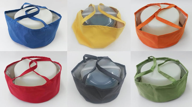 Biona Kuchentragetasche/Transportbox (Kuchen/Torten) bis Behälter ø 36 cm Höhe 20 cm, waschbar (rot)