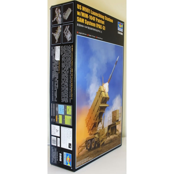Trumpeter 01040 Modellbausatz US M901 Launching Station w/MIM-104F Patriot SAM System (PAC-3)", Mehr