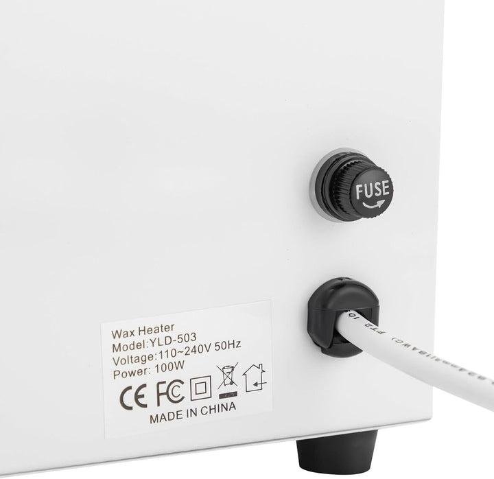 Wachsgerät Haarentfernung Elektronische Wachs Heizung, Heisser Wachs Maschine, 100W Doppeltopf Waxin