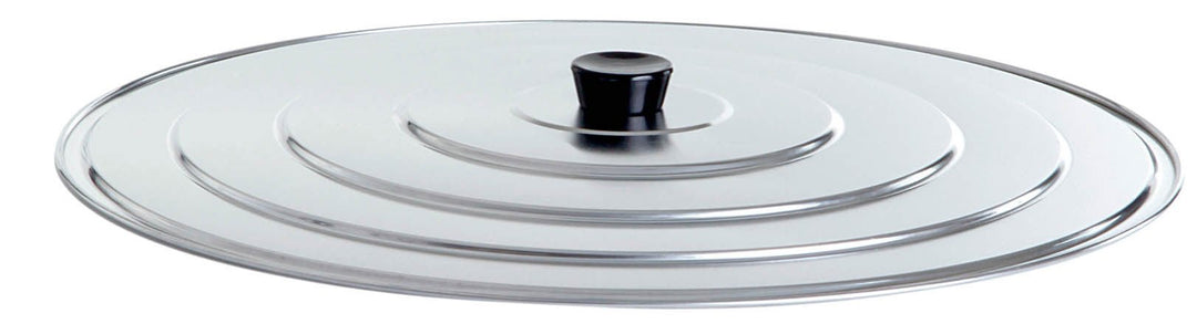 Paella World Campingbedarf Universal Aluminiumdeckel, 29166 Silber, Silber