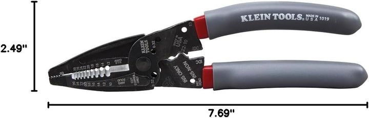 Klein Tools 1019 Klein Kurve Wire Stripper/Crimper/Cutter for B and IDC Connectors, Terminals, More