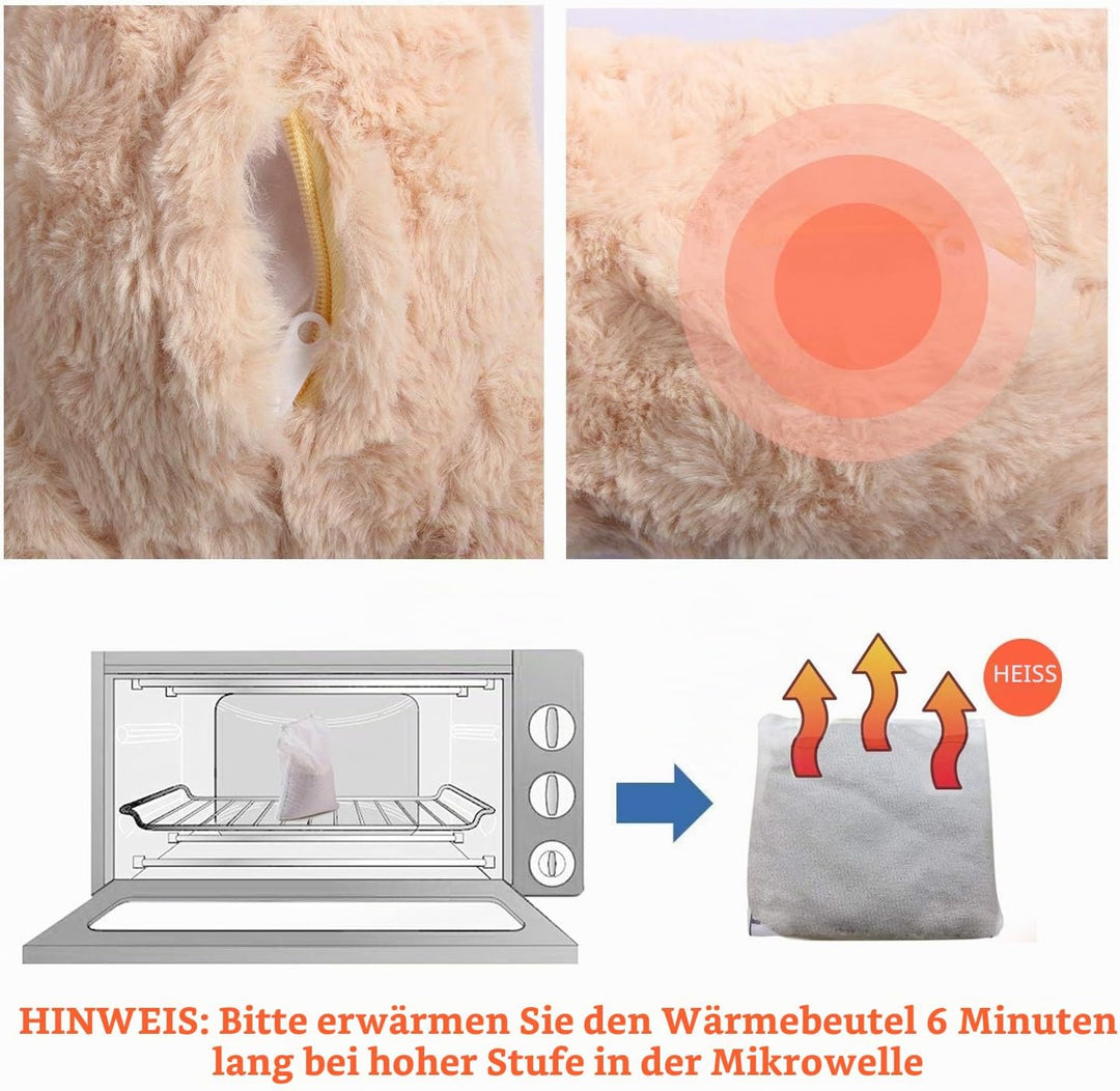 ALL FOR PAWS Kuscheltier für Hunde, Welpenspielzeug Hunde Herzschlag Plüschtier Welpe Verhaltenshilf