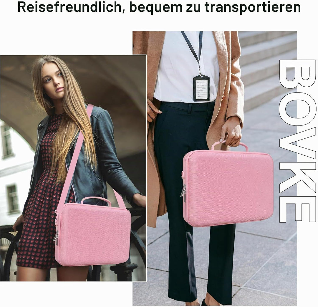 BOVKE Reisetasche für Canon SELPHY CP1500 Kompakter Fotodrucker, Tragbares Bluetooth-Sofortdruckkame