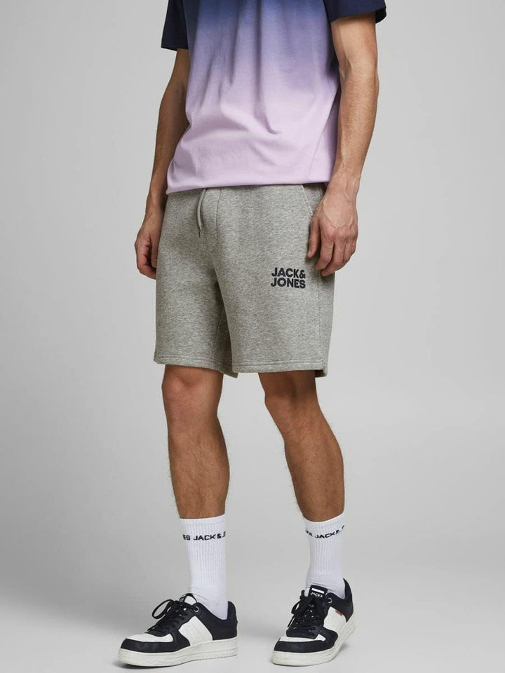 JACK & JONES Herren Jjinewsoft Sweat GMS Shorts XXL Light Grey Melange, XXL Light Grey Melange