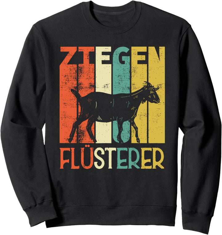 Ackerdemiker Vintage Retro Ziegen Flüsterer Landwirtschaft Sweatshirt