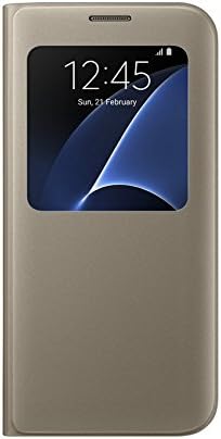 Samsung S View Cover Hülle für Galaxy S7 edge, gold Gold Samsung Galaxy S7 edge, Gold Samsung Galaxy