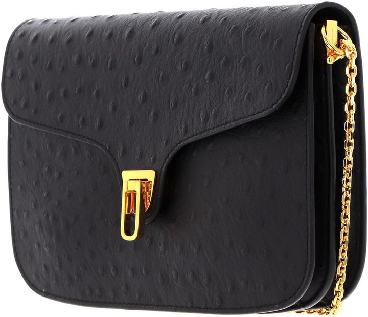 Coccinelle Beat Umhängetasche Leder 24 cm Noir Einheitsgrösse, Noir Einheitsgrösse