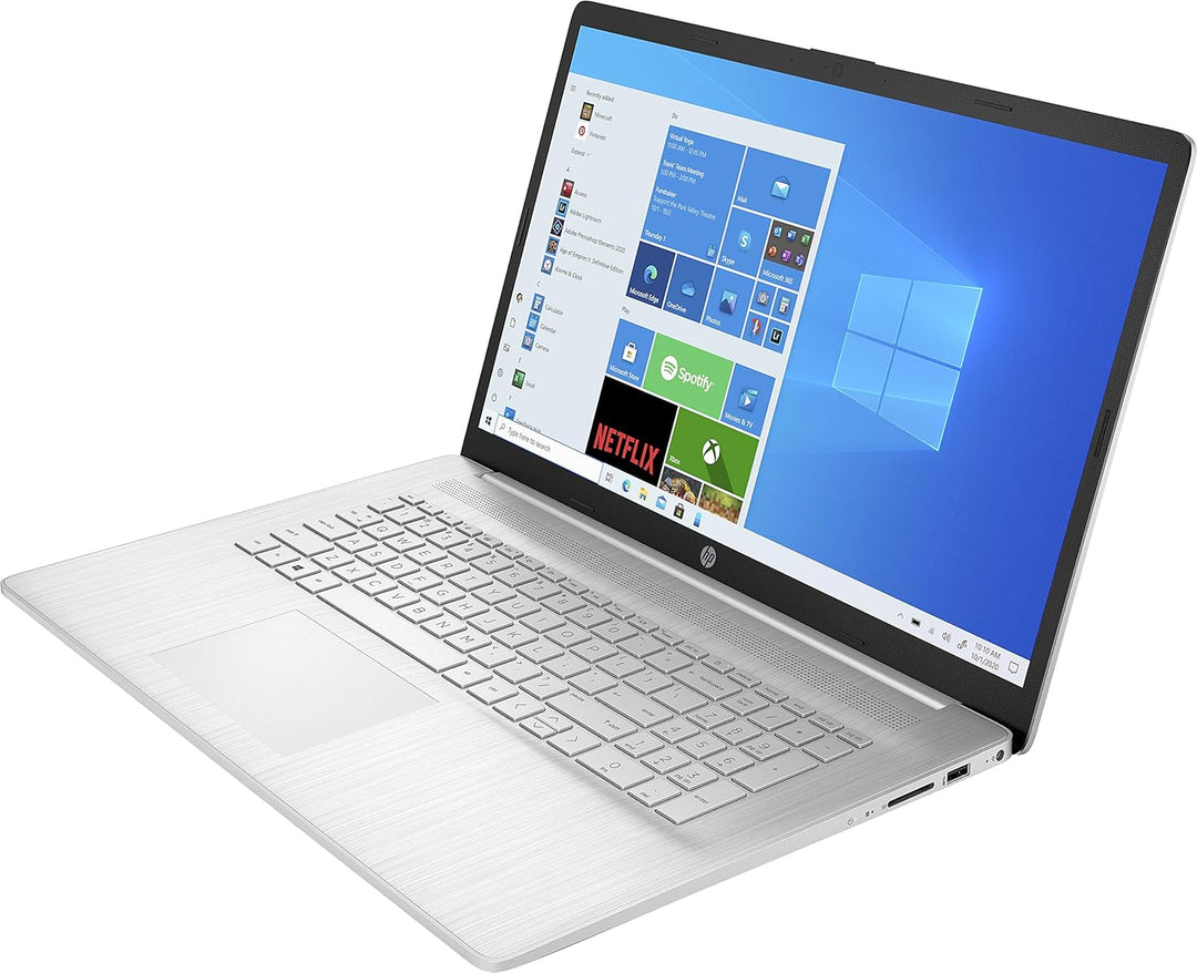 HP 17-cp0055ng (17,3 Zoll / Full HD IPS) Laptop (AMD Ryzen 5 5500U, 8GB DDR4 RAM, 512GB SSD, AMD Gra
