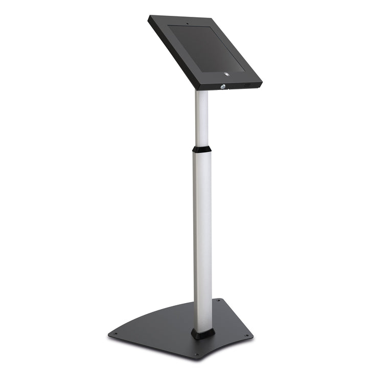 PureMounts PDS-5620 Standfuss für Apple iPad 2/3/4/Air, Säulenhöhe: 700-1100mm, neigbar: -90° bis 90