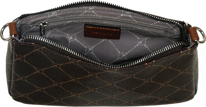Tamaris Umhängetasche TAS Anastasia 31171 Damen Handtaschen Print Einheitsgrösse Brown/Cognac 207, E