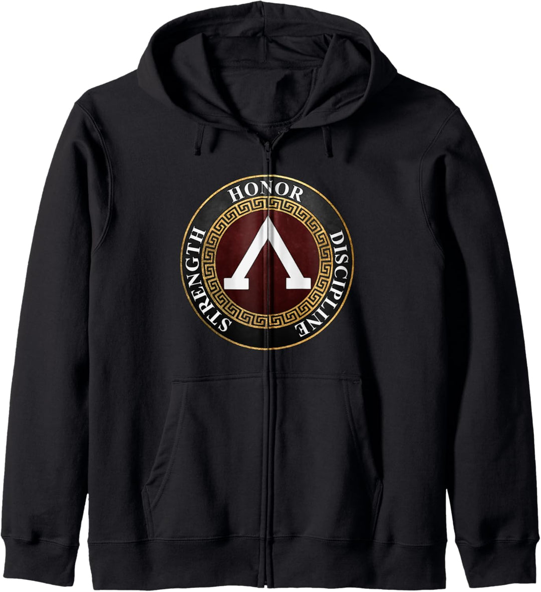 Spartanische Tugenden von Sparta Ancient Lacedaemonian Kapuzenjacke