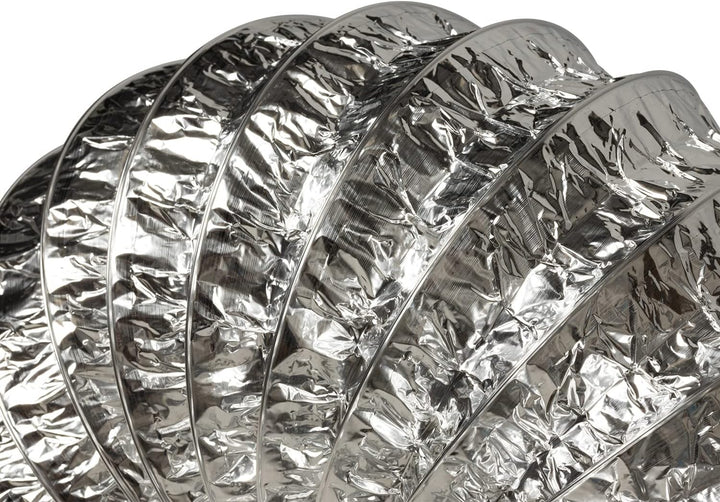 STERR Flexibler Schlauch für Lüftungskanäle 100 mm x 10 m - Abluftschlauch - Kanalschlauch für Heizu