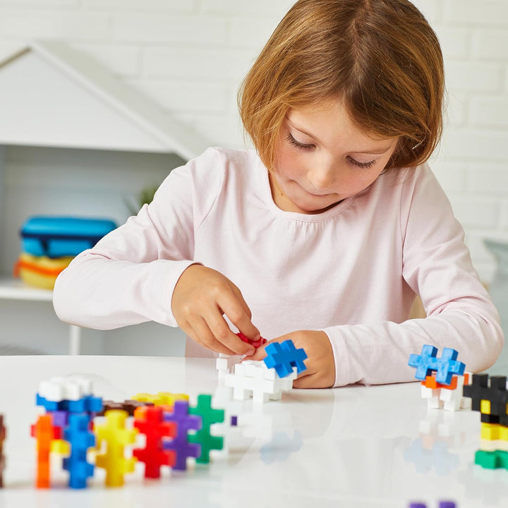 Plus-Plus 9603272 Denmark Geniales Konstruktionsspielzeug, Open Play Big Basic Mix, Bausteine-Set, 1