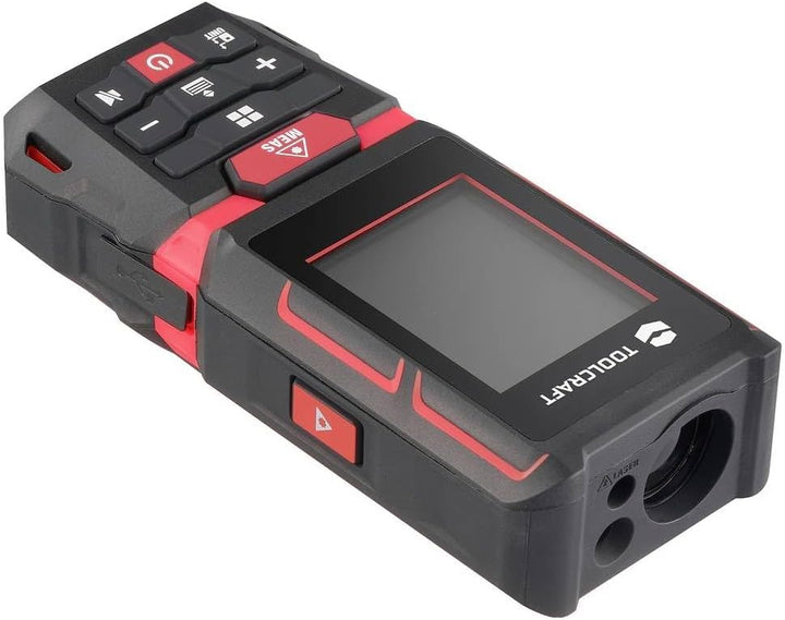 TOOLCRAFT LDM XG40 L, IP65 Laser-Entfernungsmesser 40 m