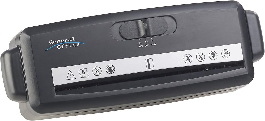 General Office Papierschredder Aufsatz: Aktenvernichter-Aufsatz für runde & eckige Papierkörbe (Akte