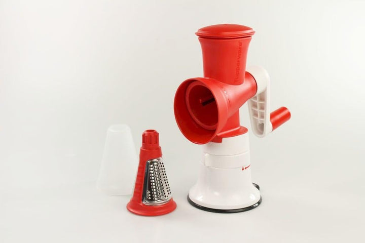 TUPPERWARE Chef Profi-Chef Eisschaber rot 2x Reiben