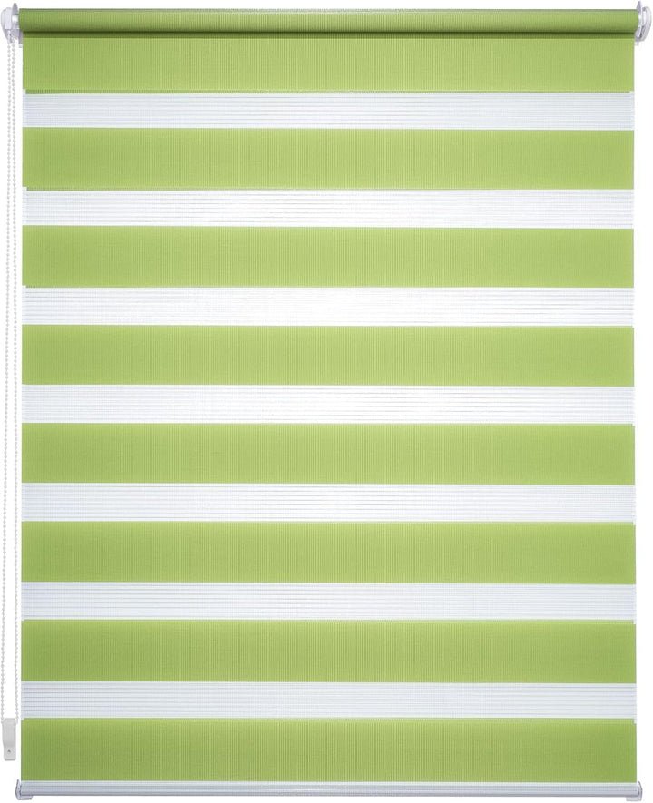 Liedeco® Duo Rollo Klemmfix - 60 x 160 cm Apple Green/lichtdurchlässig/stufenlos verstellbar/leichte