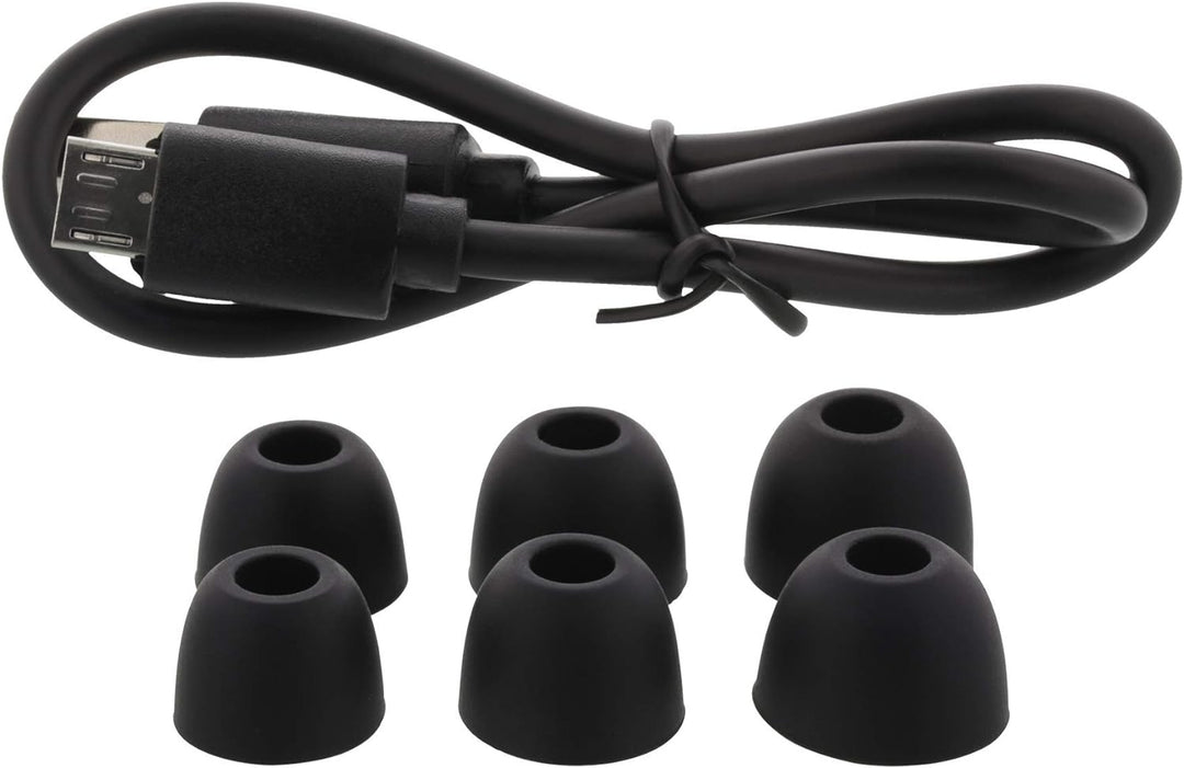 STREETZ Stereo Bluetooth Kopfhörer, Kabellose In Ear Earbuds mit Premium Klangprofil, besonders klei