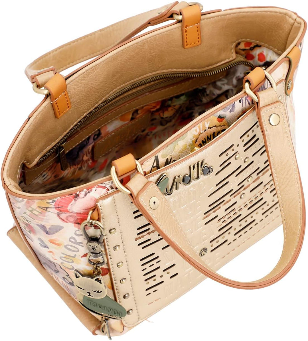 Anekke Damen 36781-215 Mehrfarbig 22x17x12 Shopper, bunt