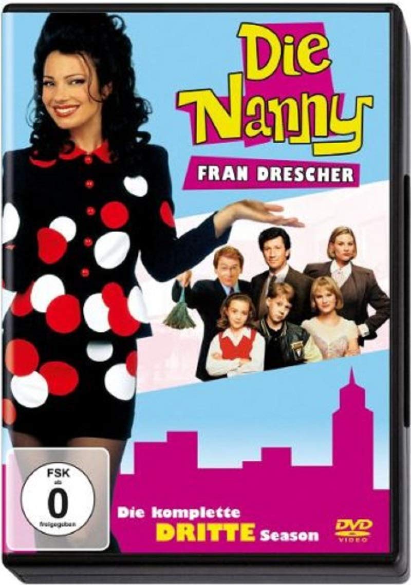Die Nanny Staffel 1-3 (1+2+3, 1 bis 3) Die komplette Serie [DVD Box Set], DVD