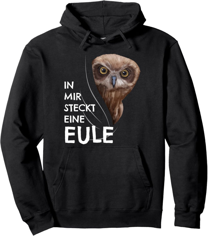 Eulen Kostüm Kinder Kleidung Kauz In mir steckt eine Eule Pullover Hoodie