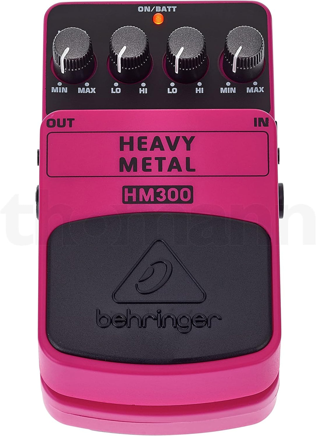 Behringer HM300 Heavy-Metal-Distortion-Effektpedal HEAVY METAL HM300 Guitar Pedal, HEAVY METAL HM300