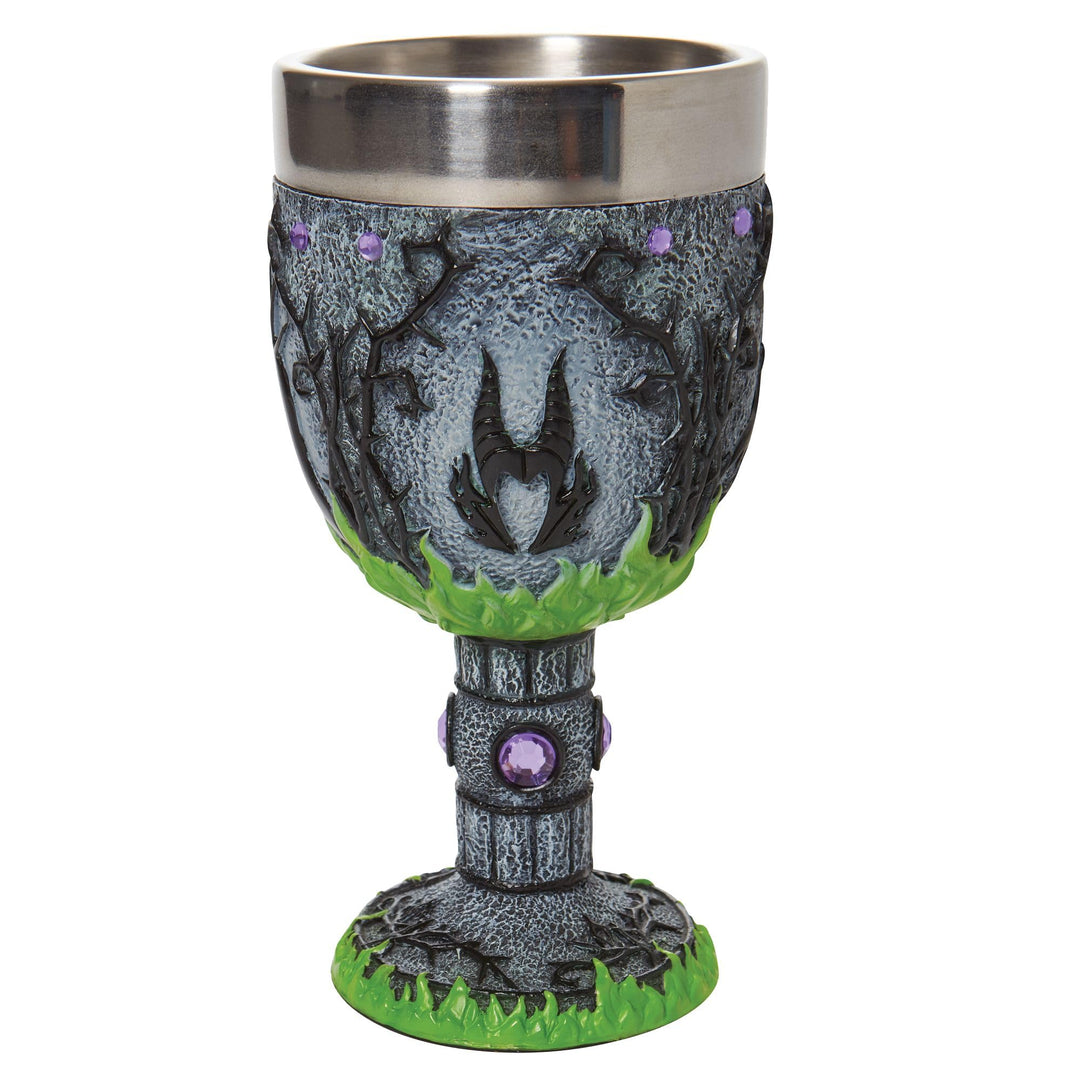 ENESCO Disney Showcase Sleeping Beauty Maleficent Dekorativer Kelchkelch, 18 cm, Mehrfarbig