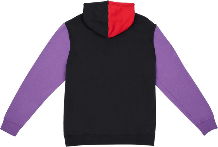 Mitchell & Ness Toronto Raptors Color Blocked NBA Fleece Hoodie, M