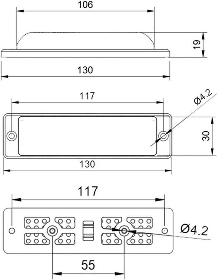 VISION180-180° Abstrahlung - Blitzmodul - blau - Klasse 2