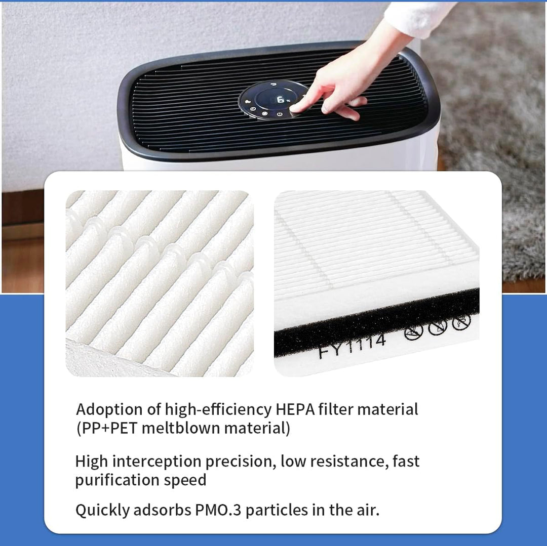 Ersatz-Luftreiniger-Luftbefeuchter-Filter Kompatibel mit Philips HU5930 HU5931, Artikelcode für FY11