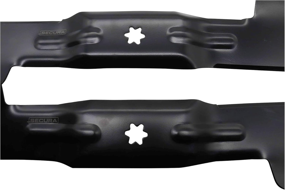 SECURA Messersatz (Wurf) kompatibel mit Gutbrod GLX 92 RHLK 13DG51GE690 Rasentraktor