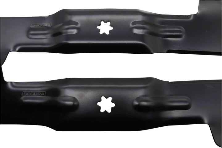 SECURA Messersatz (Wurf) kompatibel mit Gutbrod GLX 92 RHLK 13DG51GE690 Rasentraktor