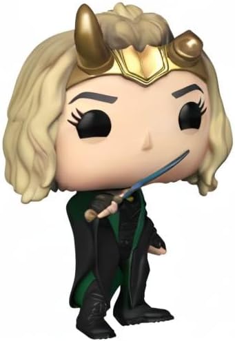 Funko Pop! Marvel: Loki - Sylvie mit Cape - Vinyl-Sammelfigur - Geschenkidee - Offizielle Handelswar