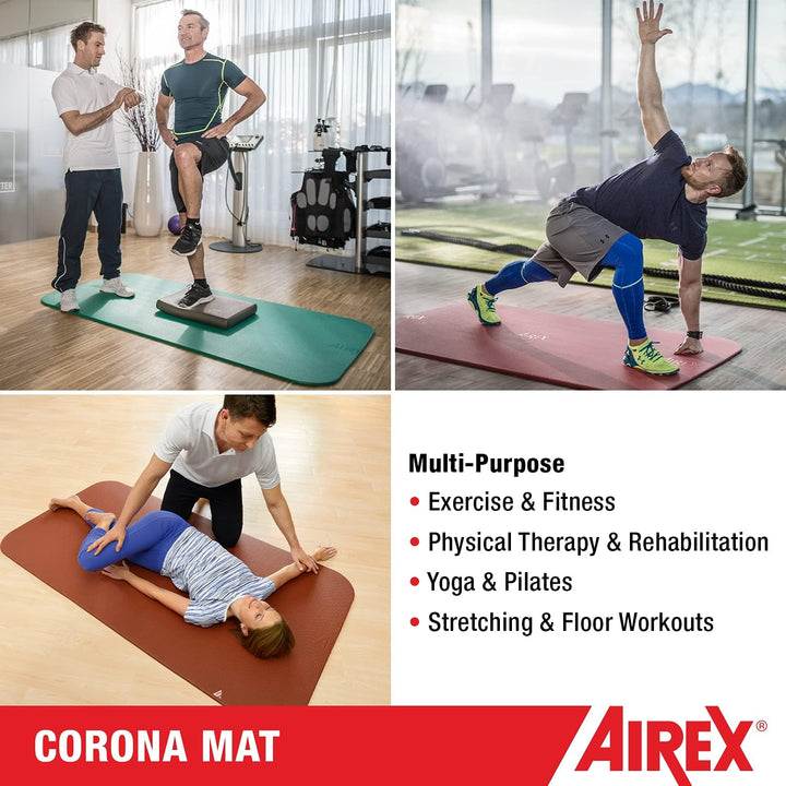 Airex Corona Gymnastikmatte, 200 x 100 cm, Blau