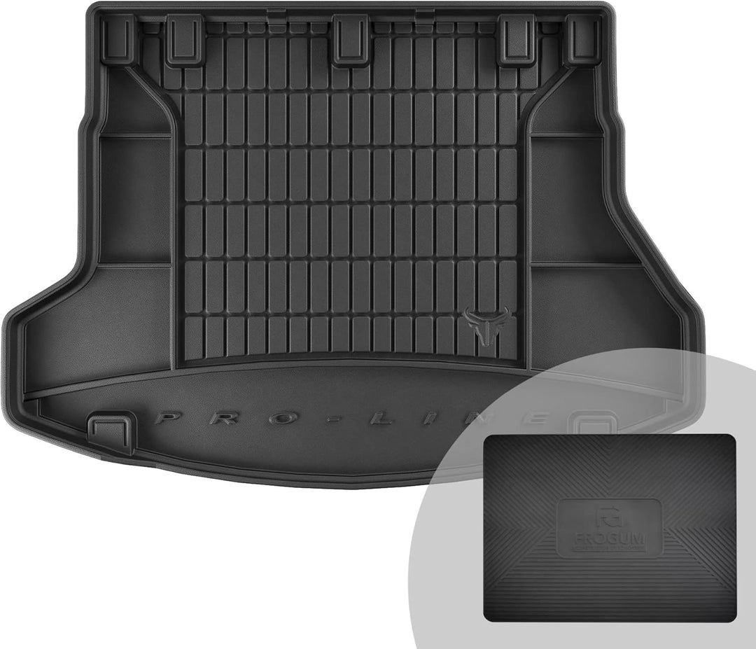 FROGUM ProLine 3D Gummimatte Exklusive Auto Kofferraummatte Kofferraumwanne für Hyundai i30 II 2011-