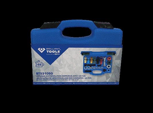 BRILLIANT TOOLS BT531050 Leitungs-Entriegelungs-Werkzeug-Satz, 22-tlg [Powered by KS TOOLS]