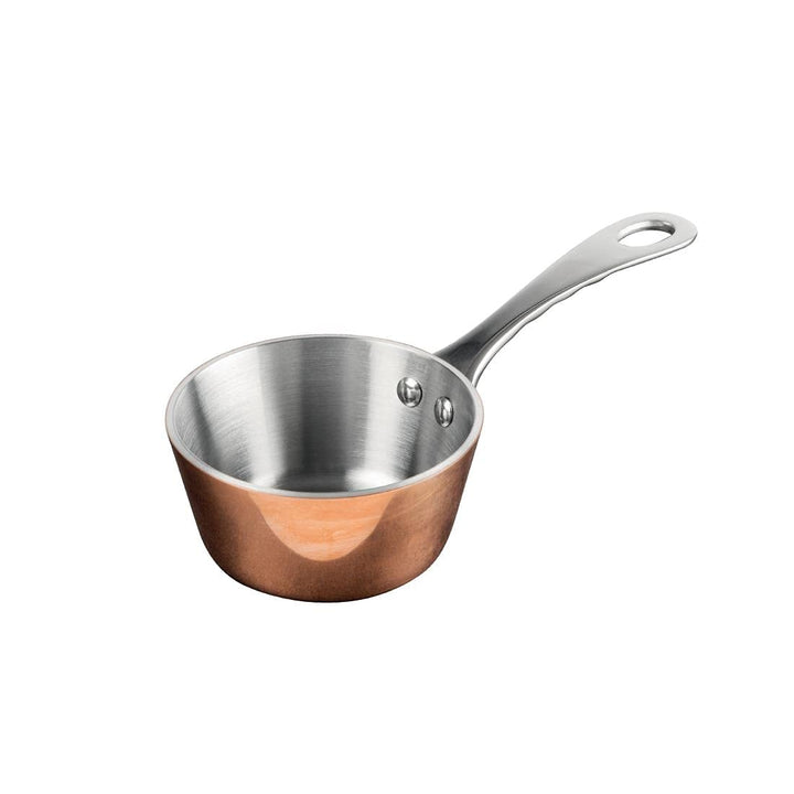 Vogue GG761 Kupfer-Mini-Sautepfanne, 80 x 80 x 40 mm, Edelstahl, silberfarben