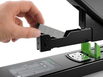 Novus B 56 re+new nachhaltiges Blockheftgerät (Heftleistung 200 Blatt, variabler Einlegetiefe bis 75