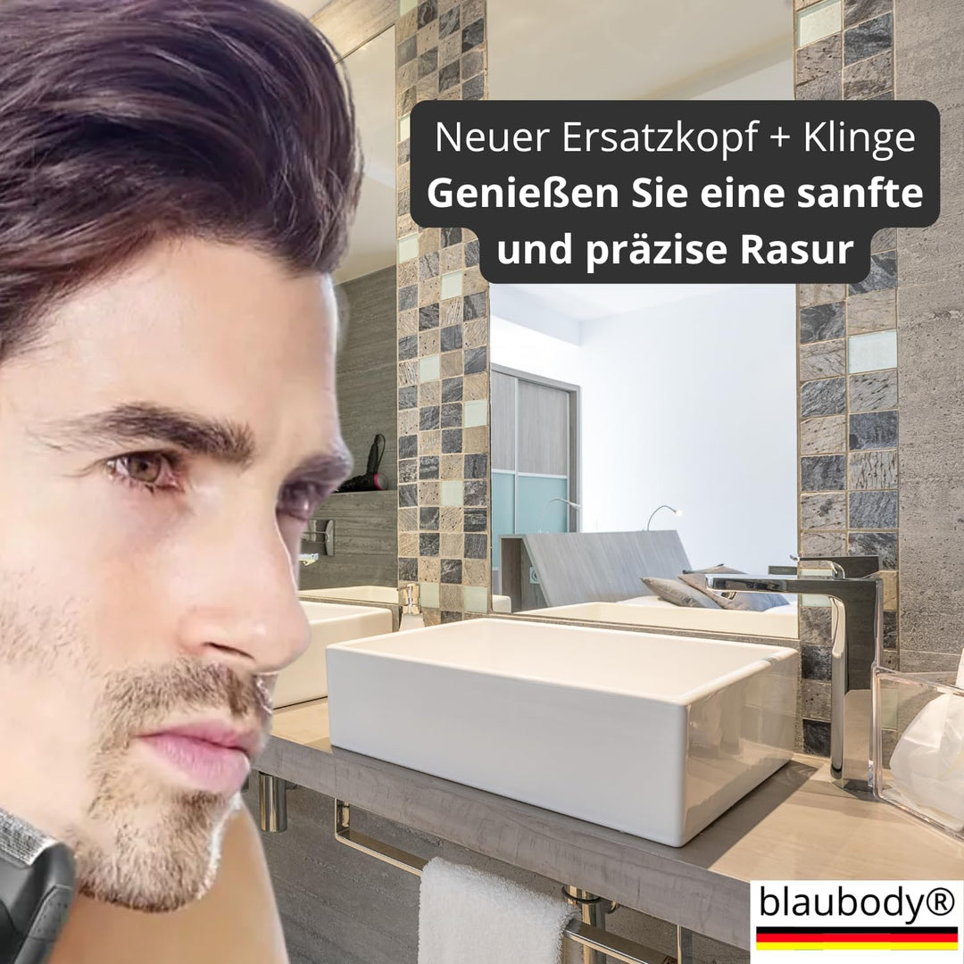 Scherkopf Ersatzkopf x1 Klinge Kompatibel mit Maschine Rasierer Wahl Shaver 5 Star Series Finale Ers