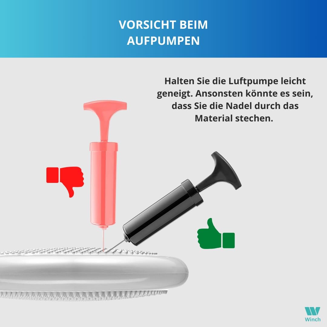 BK 2.0 Balance Cushion für Stabilität und Koordination by Barbara Klein mit Griff für einen gesunden