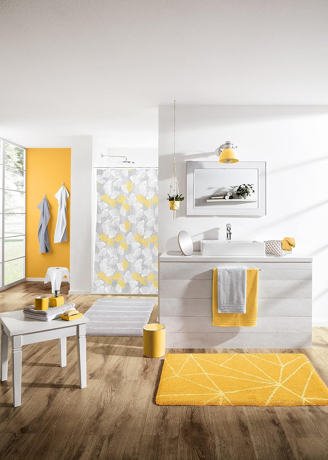 Kleine Wolke Badteppich Monrovia, Platin, 60 x 100 cm 60 x 100 x 2.5 cm Grau, 60 x 100 x 2.5 cm Grau