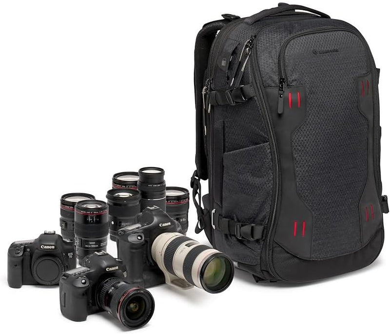 Manfrotto PRO Light Flexloader L, Profi-Rucksack für Kameras, Erweiterbare Tasche für 3-Achsen-Gimba