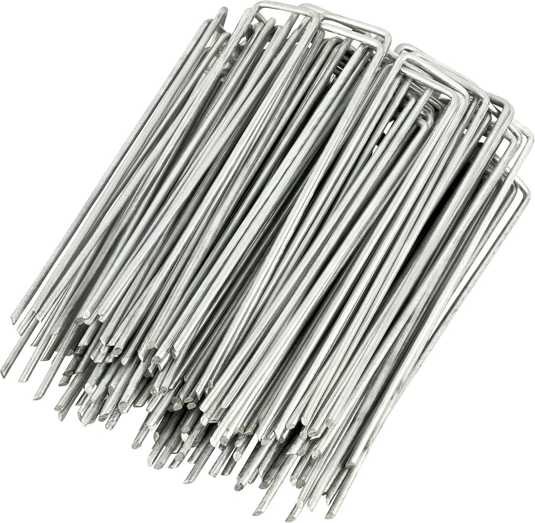 GardenMate 500 Erdanker verzinkt, 150mm lang, 25mm breit, Ø 2,9 mm, Befestigungsanker Bodenanker Fla