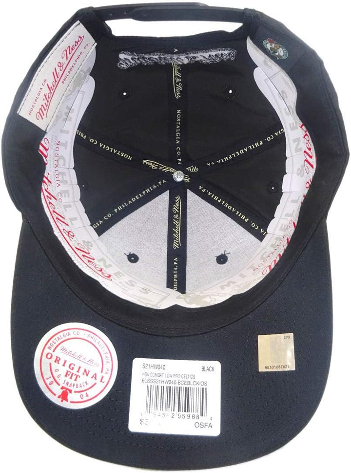 Mitchell & Ness NBA Combat Low Pro Snapback Chicago Bulls Black