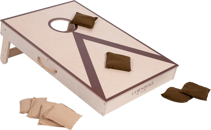 Engelhart Cornhole Einzelspiel 90 × 60 cm Kiefer-/Birkenholz inkl. 2 × 4 Wurfsäckchen