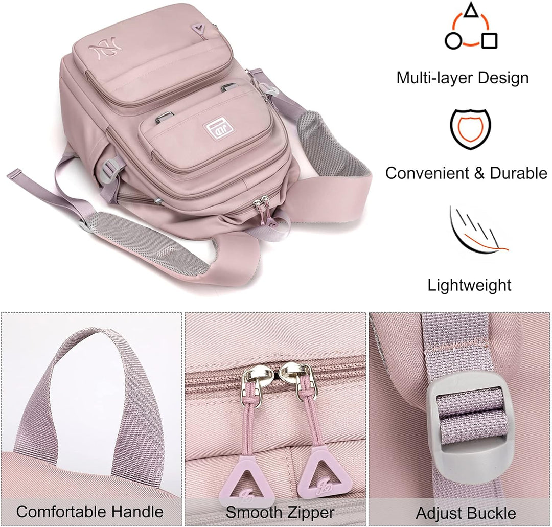 FANDARE Kinderrucksack Schulranzen Schultaschen Jungen Mädchen Schulrucksack Kinder Schultasche für